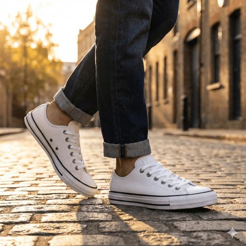 Tênis Unissex Converse Chuck Taylor All Star Couro Branco