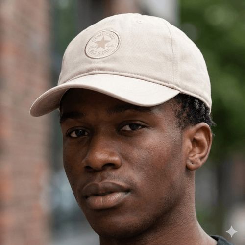 Boné Unissex Converse Baseball Patch Bege