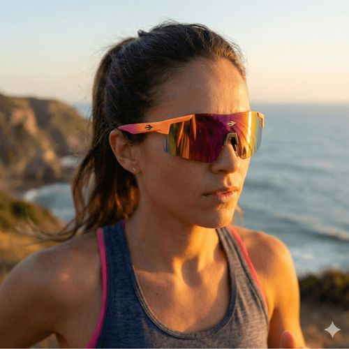 Óculos Unissex Mormaii Grand Tour 3 Espelhado Rosa/Laranja