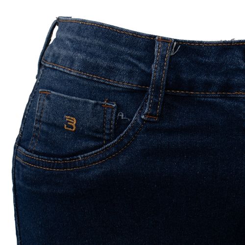 Calça Jeans Feminina Bless Denim Skinny Cintura Alta Azul