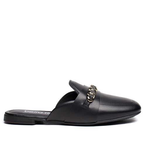 Sapatilha Mule Feminina Beira Rio Napa Turim Preto