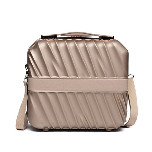 Frasqueira Viagem Yins Rígida ABS Média Dourado