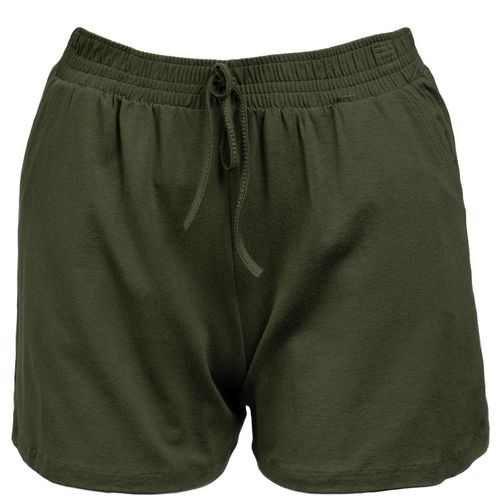 Short Feminino Feliny Bolsos e Cordão Verde