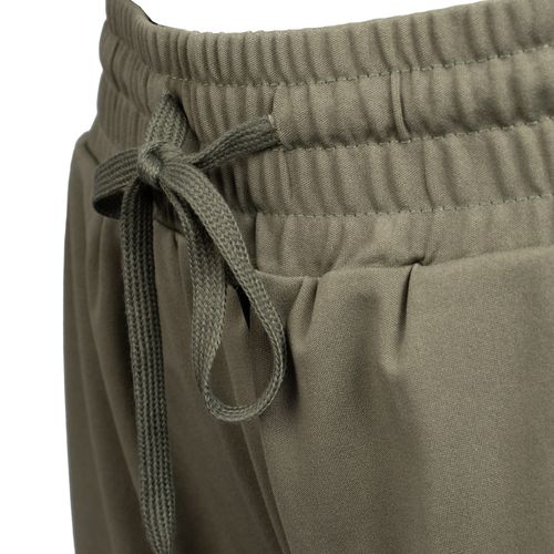 Short Feminino Facinelli Cintura Média Moletinho Verde Musgo