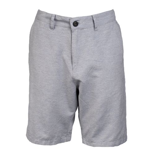 Bermuda Masculina Dixie Alfaiataria Leve Cinza Mescla