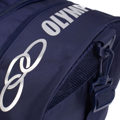 Bolsa Unissex Olympikus Gym Bag Compartimentos Azul Marinho
