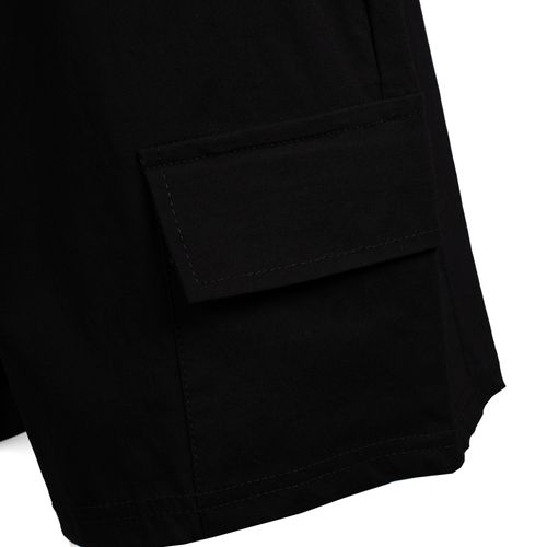 Short Feminino Facinelli Texturizado Cargo Preto