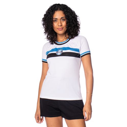 Camiseta Feminina Grêmio Lotus Orion Branco