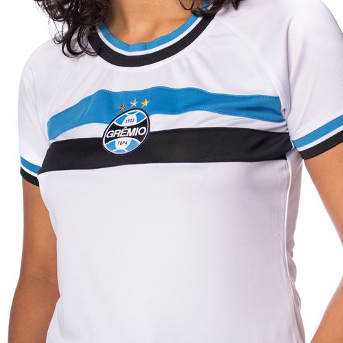 Camiseta Feminina Grêmio Lotus Orion Branco