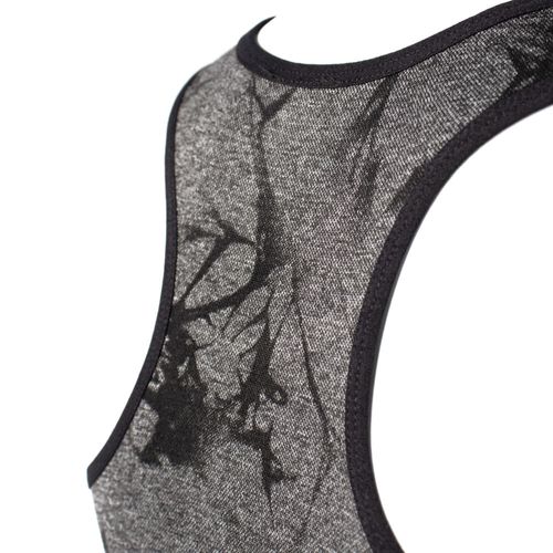 Conjunto Feminino Stella Luna Estampado Preto Mescla