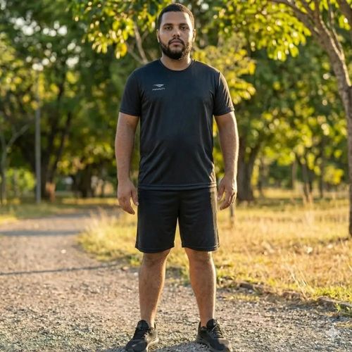 Camisa Masculina Penalty X Plus Size Preto