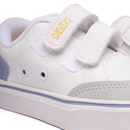 Tênis Infantil Klin Baby Freestyle Branco/azul