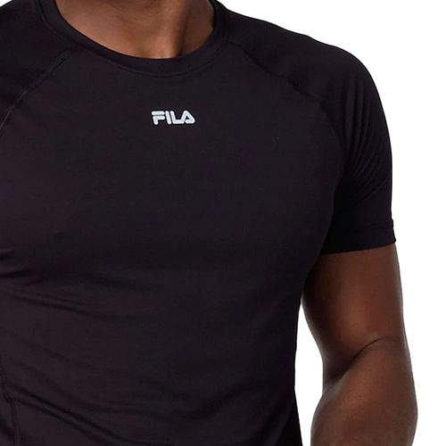 Camiseta Masculina Fila Running BIOTECH Preto