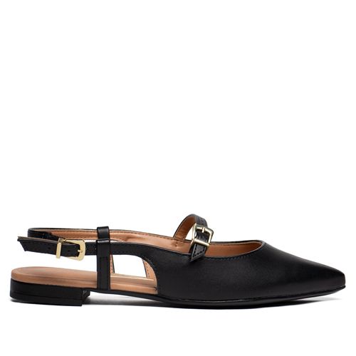 Sapatilha Feminina Vizzano Slingback Pelica Preto