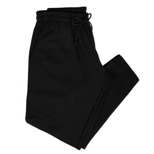 Calça Unissex Desayner Moletom Plus Size Preto