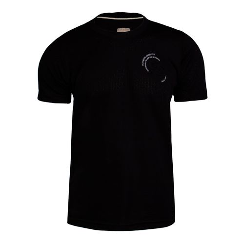 Camiseta Masculina Gangster Estampa Relevo Preto