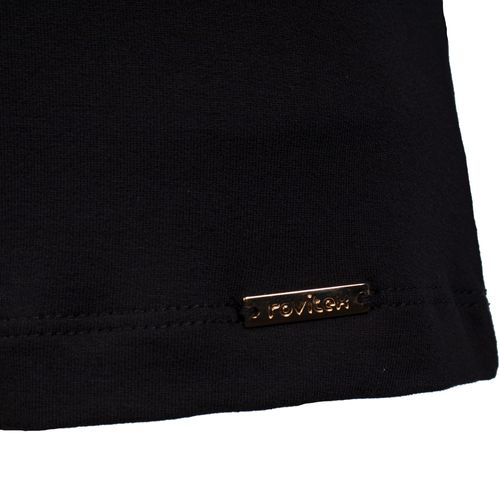 Regata Feminina Rovitex Molecotton Viscose Preto