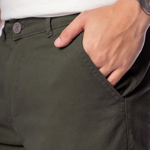 Calça Masculina Gangster Slim Cinza