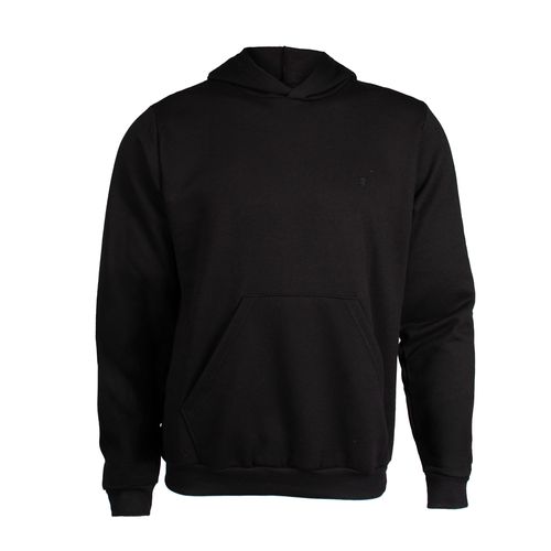 Moletom Masculino Desayner Capuz Bolso Canguru Preto