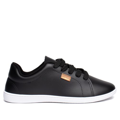 Tênis Feminino Moleca Napa Sardenha Casual Preto