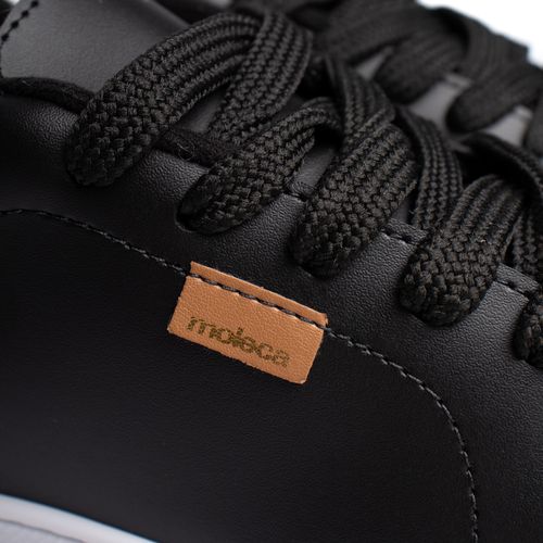 Tênis Feminino Moleca Napa Sardenha Casual Preto