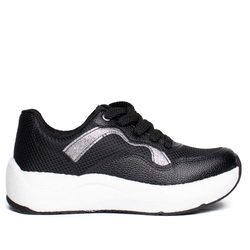 Tênis Feminino Beira Rio Chunky Nylon Sport Preto