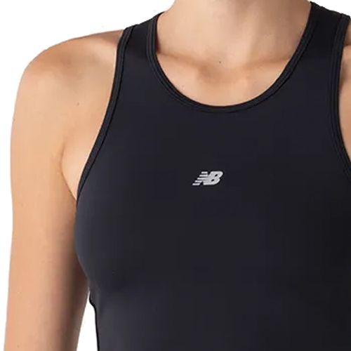 Regata Feminina New Balance Harmony Rib Performance Preto