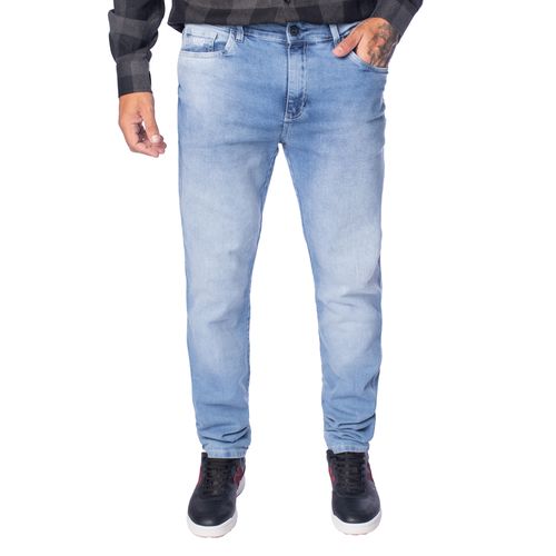 Calça Masculina Max Denim Slim Jeans Azul Claro