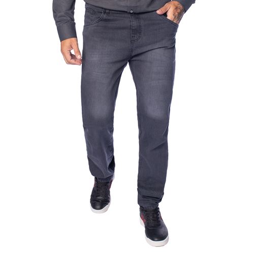 Calça Masculina Preston Ice Reta Lavagem Desbotada Preto