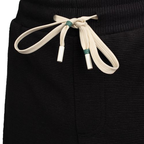 Bermuda Masculina Dixie Moletom Básica Preto