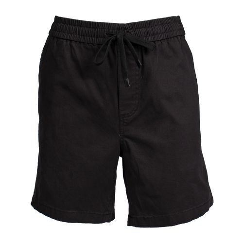 Short Casual Masculino Wearing Sarja Preto