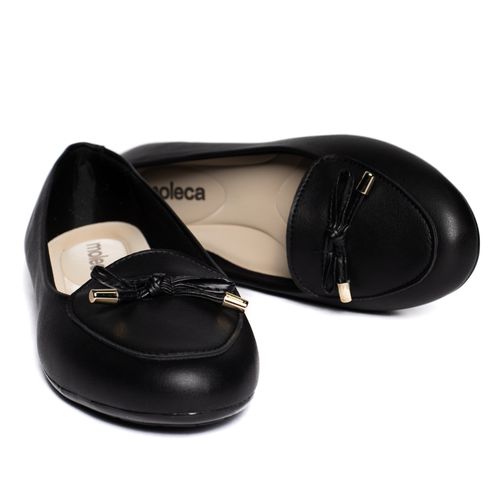 Sapatilha Feminina Moleca Napa Suprema Preto