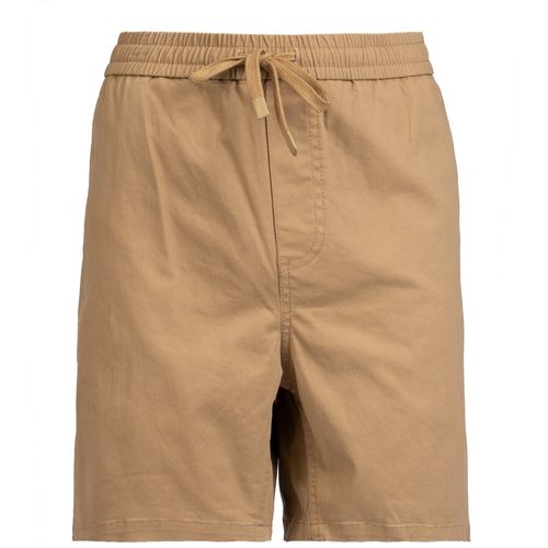 Short Casual Masculino Wearing Sarja Caramelo