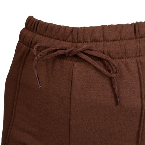 Calça Moletom Feminina Desayner Básica Marrom
