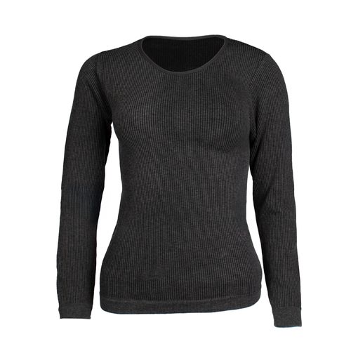 Blusa Térmica Feminina Stella Luna Manga Longa Cinza Escuro