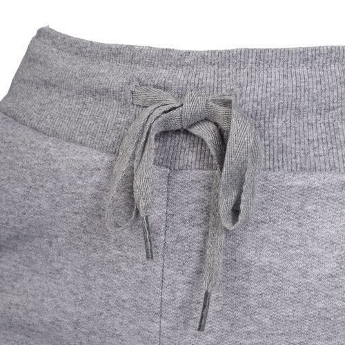 Calça Feminina Desayner Moletom Básica Cinza Mescla