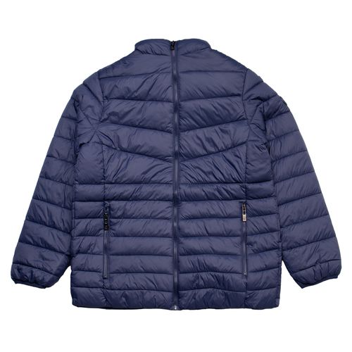 Jaqueta Masculina Red Nose Plus Size Puffer Capuz Azul