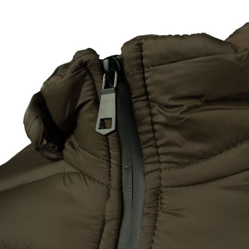 Jaqueta Masculina Puffer Red Nose Capuz Verde Militar