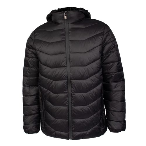 Jaqueta Masculina Red Nose Puffer Capuz Preto