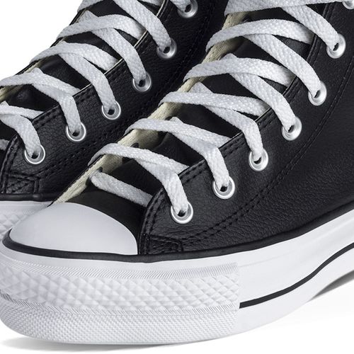 Tênis Feminino Converse Chuck Taylor Lift Couro Preto