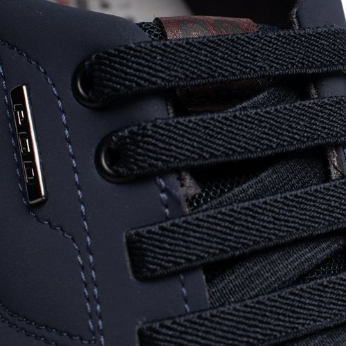 Sapatênis Masculino Pegada de Microfibra Navy Marinho