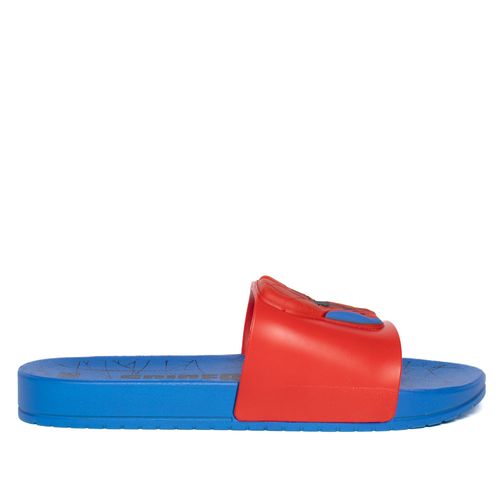 Chinelo Slide Infantil Grendene Homem Aranha Azul/Vermelho
