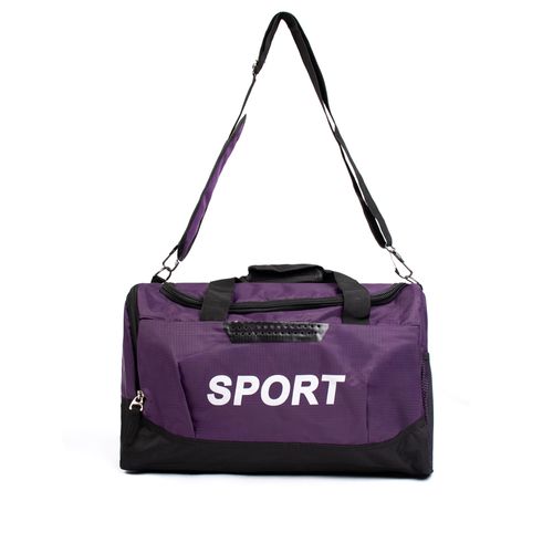 Bolsa Unissex RDN Travel Gym Bag Sport Compacta Roxo/Preto