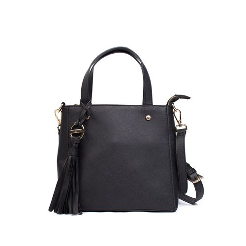 Bolsa Feminina WJ Tiracolo Pequena Estruturada Preto