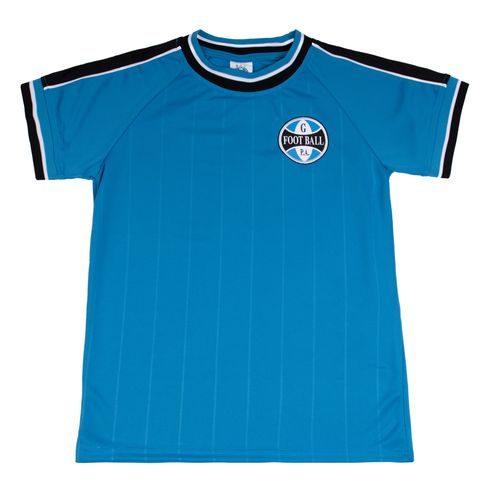 Camiseta Infantil Lotus Grêmio Vintage Tricolor Azul