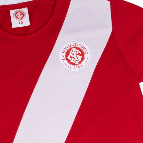 Camiseta Infantil Lotus Inter Layer Faixa 1995 Vermelho