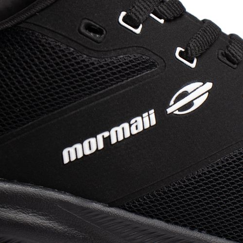 Tênis Masculino Mormaii Energy Corrida Treino Preto/Branco