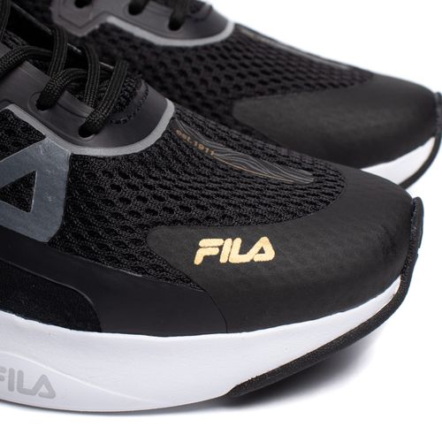 Tênis Feminino Fila Recovery Amortecimento Preto/Cinza