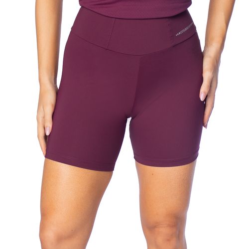 Bermuda Feminina Estilo do Corpo Powerfit Bordô