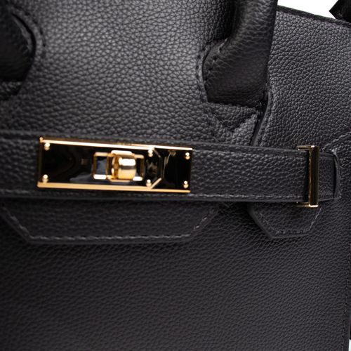 Bolsa Feminina Rafitthy Tote Pequena Preto